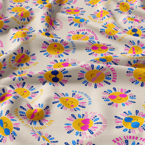 Tecido Oxfordine Estampa Infantil 2060652050608 - comprar online