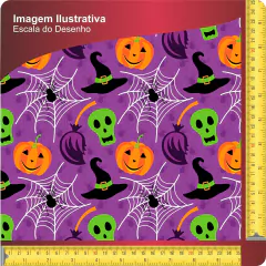 Tecido Oxfordine Estampa Temática Halloween 2068930891806 - comprar online