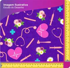 Tecido Oxfordine Estampado - Profissões 2066030828500 - comprar online