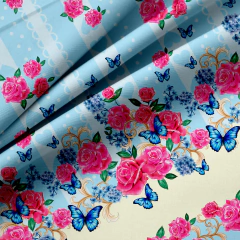 Tecido Oxfordine Estampado - Barrado 2073458911448