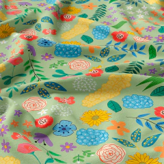 Tecido Oxfordine Estampa Floral 2002727473608