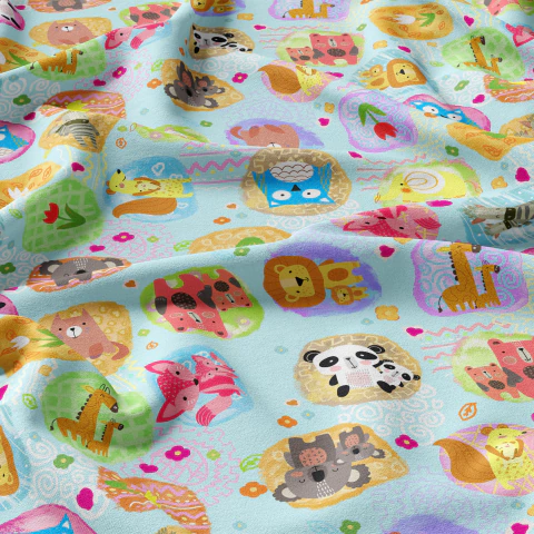 Tecido Oxfordine Estampa Infantil 2073704918665 - comprar online