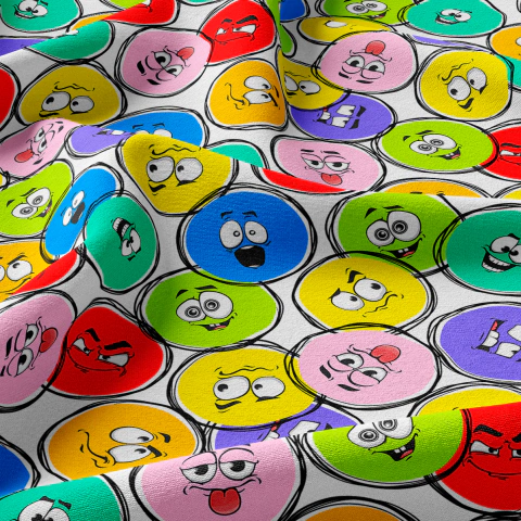 Tecido Oxfordine Estampa Infantil 2015794124083