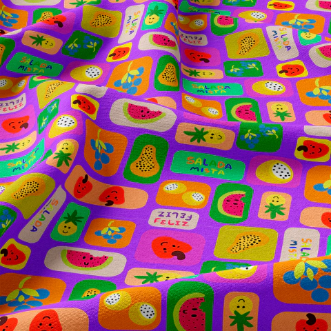 Tecido Oxfordine Estampa Infantil 2015486171609