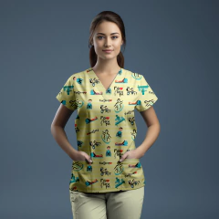 Tecido Oxfordine Estampado - Profissões 2046256067808 na internet