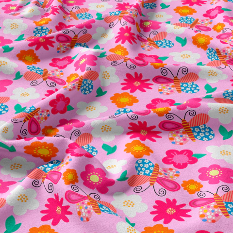 Tecido Oxfordine Estampa Floral 2011349125802