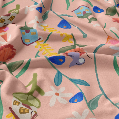 Tecido Oxfordine Estampa Infantil 2068654275005