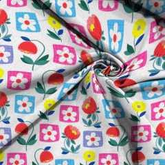 Tecido Oxfordine Estampa Floral 2007030449906