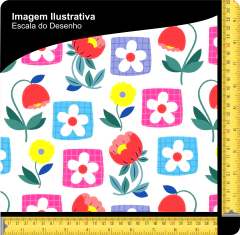 Tecido Oxfordine Estampa Floral 2007030449906 - comprar online