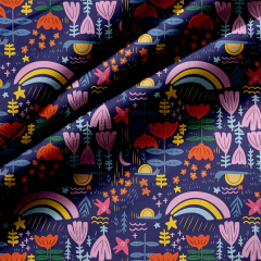 Tecido Oxfordine Estampa Floral 2009405910608