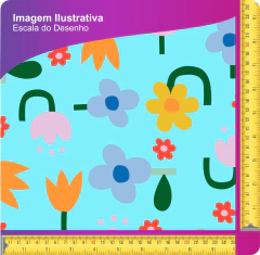 Tecido Oxfordine Estampa Floral 2009589194603 - comprar online