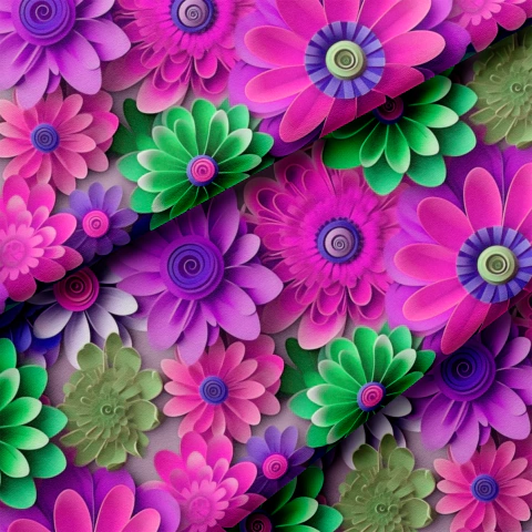 Tecido Oxfordine Estampa Floral 2013467356809