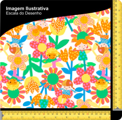 Tecido Oxfordine Estampa Floral 2018203740331 - comprar online