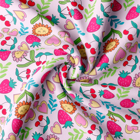 Tecido Oxfordine Estampa Floral 2018360685902