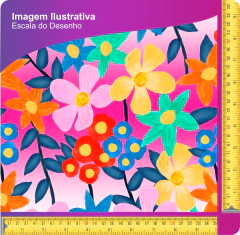 Tecido Oxfordine Estampa Floral 2031657640002 - comprar online