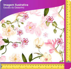 Tecido Oxfordine Estampa Floral 22032009302500 - comprar online