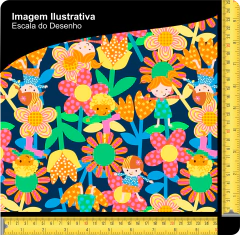 Tecido Oxfordine Estampa Floral 2034612416001 - comprar online