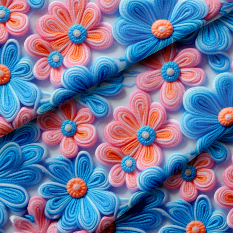 Tecido Oxfordine Estampa Floral 2058666023909