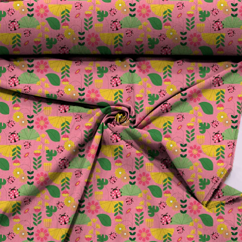 Tecido Oxfordine Estampa Floral 2069008354902