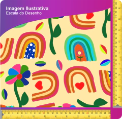 Tecido Oxfordine Estampa Floral 2093337226005 - comprar online