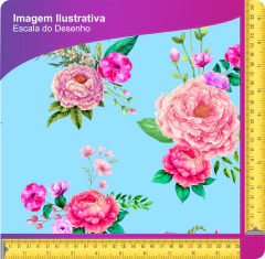 Tecido Oxfordine Estampa Floral 2096877953769 - comprar online