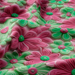 Tecido Oxfordine Estampa Floral 2098794934128