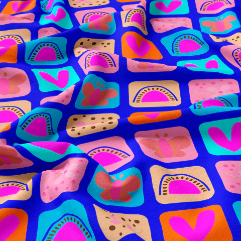 Tecido Oxfordine Estampa Floral 2001252782001