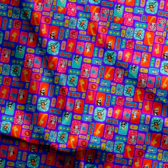 Tecido Oxfordine Estampa Infantil 2034532804506