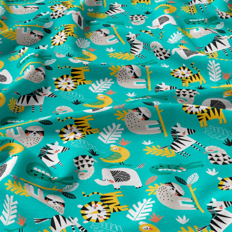 Tecido Oxfordine Estampa Infantil 2046693233606