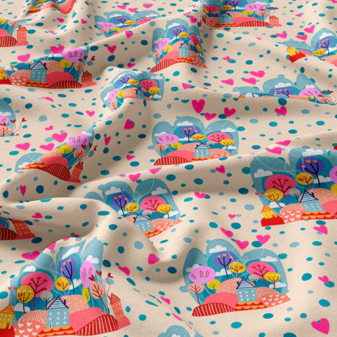 Tecido Oxfordine Estampa Infantil 2004756658100