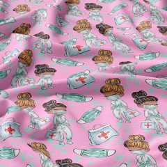 Tecido Oxfordine Estampado - Profissões 2047301284300