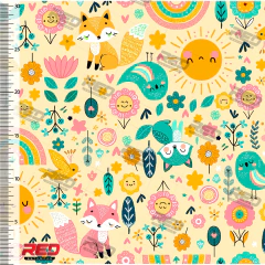 Imagem do Tecido Oxfordine Estampa Infantil 2007767688005