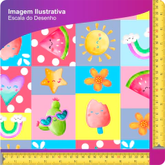 Tecido Oxfordine Estampa Infantil 2083252590107 - comprar online