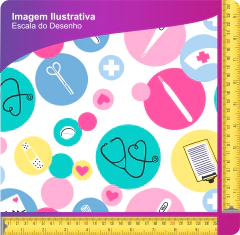 Tecido Oxfordine Estampado - Profissões 2035664234605 - comprar online