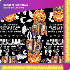 Imagem do Tecido Oxfordine Estampa Junina 2034180107202