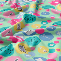 Tecido Oxfordine Estampado - Profissões 2016322212005 - comprar online