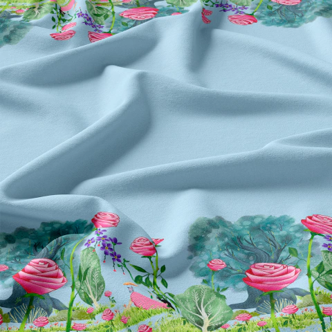 Tecido Oxfordine Estampado - Barrado 2005546527705