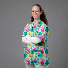 Tecido Oxfordine Estampado - Profissões 2016322212005 - RED ESTAMPAS