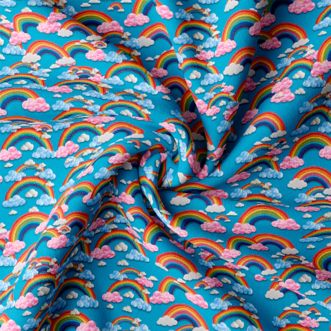 Tecido Oxfordine Estampa Infantil 2014344588108