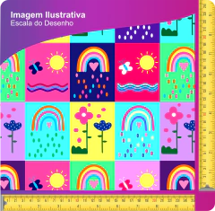 Tecido Oxfordine Estampa Infantil 2066619160007 - comprar online