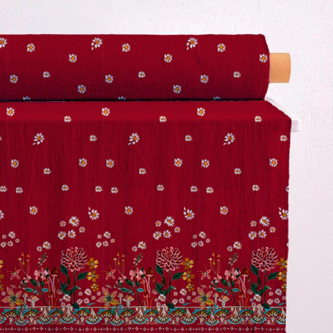 Tecido Oxfordine Estampado - Barrado 2072765977406