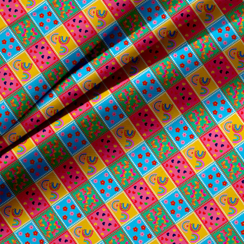 Tecido Oxfordine Estampa Infantil 2095159211504