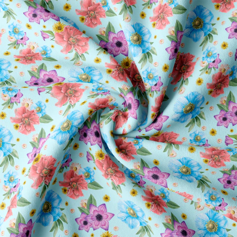 Tecido Oxfordine Estampa Floral 2048648042806
