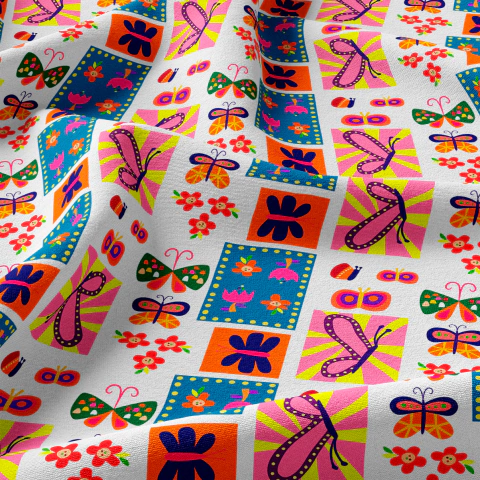 Tecido Oxfordine Estampa Infantil 2083046383304