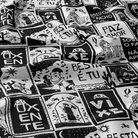 Tecido Oxfordine Estampa Junina 2015347644006