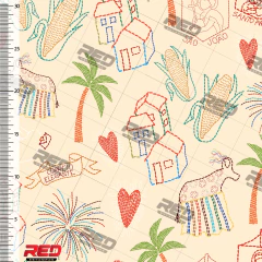 Tecido Oxfordine Estampa Junina 2046197907201 na internet