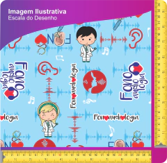 Tecido Oxfordine Estampado - Profissões 2024500921441 - comprar online