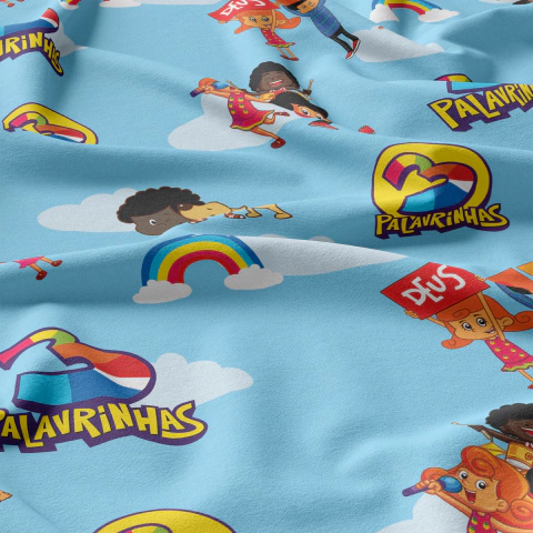 Tecido Oxfordine Estampa Infantil 2054537938525