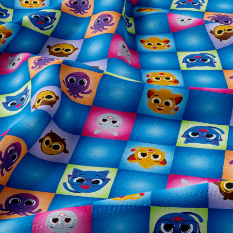 Tecido Oxfordine Estampa Infantil 2099108743504