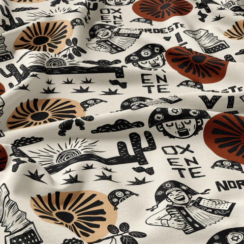 Tecido Oxfordine Estampa Junina 2022583330402 - comprar online